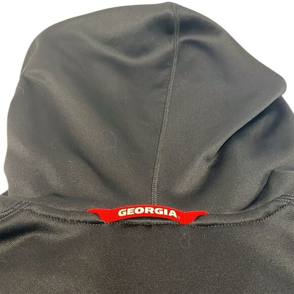Nike Georgia Bulldogs 3XL Full Zip Hoodie Black Red Swoosh Fall 2018 - Picture 3 of 10